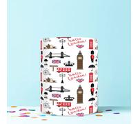 LONDON LANDMARKS JUBILEE CORONATION WRAP AROUND EDIBLE CAKE TOPPER ICING DECORATION 3 SHEETS