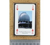 London Landmarks Playing Card Fridge Magnet - ROYAL OBSERVATORY