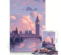 London Landscape Wonderful Puzzles for Teenagers 1000 Piece Strong Memory Precise Edge Joyful Challenge Nice Art (50x75cm)