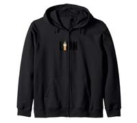 London LDN Big Ben Retro Zip Hoodie