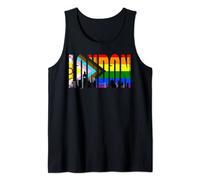 London LGBTI+ Progress Pride Support City Tank Top