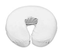 London Linens Microfiber Face Rest Cradle Covers - 4 Pieces (4, White)