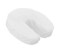 London Linens Microfiber Face Rest Cradle Covers - 4 Pieces (4, White)