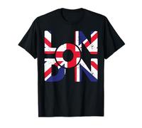 London Logo British UK Flag London Souvenir T-Shirt