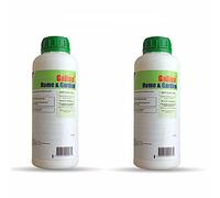 London Luxury Gallup 2 X Home & Garden Glyphosate Weedkiller, Gallup weed killer, 1L + Free 2 LLP Measuring cups 30ml, PACK OF 2 (1 Litre)