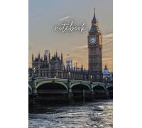 London Memories: A Notebook for Urban Explorers and Dreamers: London Skyline 120 Pages Lined Notebook