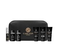 London Men grooming Travel Kit organizer - 110ml I Perfume 10ml I Body Lotion, Facewash, Sunscreen, Shower gel, Shampoo Each 20ml I Pack of 6 for men and boys