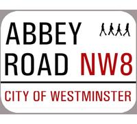 London Metal St Sign Abbey Road Nw8 Street Sign 8X12 Inches