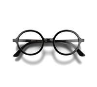 LONDON MOLE® Artist blue light blocking glasses | Cool round shaped blue blockers | Anti eyestrain for screens | Men’s Women’s Unisex | Spring hinges (Gloss Black)