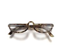LONDON MOLE® Brainy reading glasses | Cool half moon shaped readers | Men’s Women’s Unisex | Spring hinges