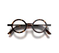 LONDON MOLE® Moley blue light blocking glasses | Cool round shaped blue blockers | Anti eyestrain for screens | Men’s Women’s Unisex | Spring hinges