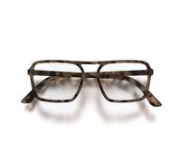 LONDON MOLE® Spy reading glasses | Cool square shaped pilot style readers | Men’s Women’s Unisex | Spring hinges