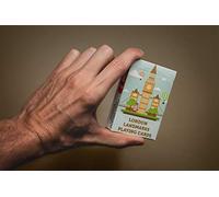 London Monument Playing Cards - 52 Unique Illustrated Playing Cards - Solo Travellers Cards - Laminated Card Pack