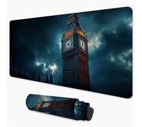 London Mouse Mat 800x300 mm Large Mouse Pad Landscape Office Accessories Waterproof Desk Mat with Non-Slip Base, Smooth Surface to Improve Precision and Speed, Gaming Mousepad for Home, Office 3Y-521
