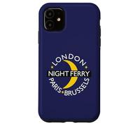 London Paris Brussels Night Ferry Rail Train Route Emblem Case for iPhone 11