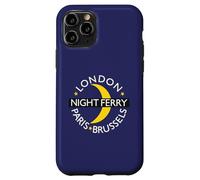 London Paris Brussels Night Ferry Rail Train Route Emblem Case for iPhone 11 Pro