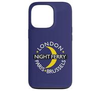 London Paris Brussels Night Ferry Rail Train Route Emblem Case for iPhone 13 Pro