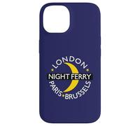 London Paris Brussels Night Ferry Rail Train Route Emblem Case for iPhone 14