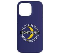 London Paris Brussels Night Ferry Rail Train Route Emblem Case for iPhone 14 Pro Max