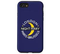 London Paris Brussels Night Ferry Rail Train Route Emblem Case for iPhone SE (2020) / 7/8