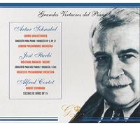 London Philarmonic Orchestra, Artur Schnabel, Rochester Philarmonic Orchestra, Amparo Iturbi, José Iturbi, Alfred Cortot - Artur Schnabel, José Iturbi, Alfred Cortot (Grandes Virtuosos del Piano) Box 3 CD [Import anglais]