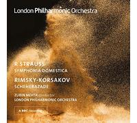 Richard Strauss : R Strauss: Symphonia Domestica/Rimsky-Korsakov: Scheherazade