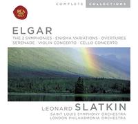 London Philharmonic Orchestra - 2 Symphonies, Enigma Variations (Slatkin, Saint Louis So)