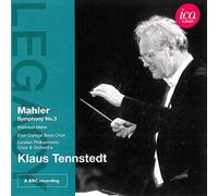 LONDON PHILHARMONIC ORCHESTRA; KLAUS TENNSTEDT - MAHLER: SYMPHONY NO. 3
