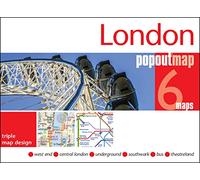 London PopOut Map: 3 PopOut maps in one handy, pocket-size format (PopOut Maps)