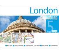 London PopOut Map : Pocket-size, pop up city map of London