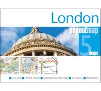 London PopOut Map: Pocket-size, pop up city map of London (PopOut Maps)