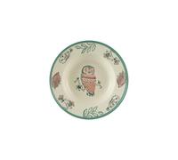 London Pottery Afternoon Tea Teapot Sets,Tableware Sets,Ceramic Kitchen Bowl And Plate,Kitchen Porcelain Serving Dishes,Embossed Dinnerware Sets (Owl Salad Plate)