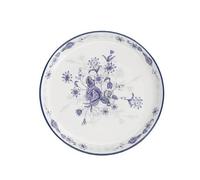 London Pottery Blue Rose Cake Plate