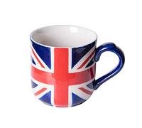 London Pottery Farmhouse Mug, 8.5 fl oz (250 ml) (Union Jack hand painted finish)