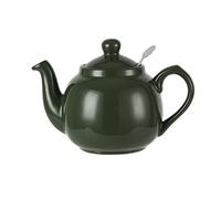 London Pottery Farmhouse Teapot with Infuser, Ceramic, Green, 2 Cup (600 ml)[Parallel Imported Product]