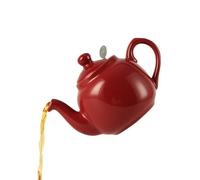 London Pottery Farmhouse Teapot with Infuser, Ceramic, Red, 2 Cup (600 ml) [Parallel Imported Product]