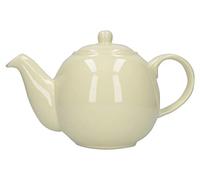 London Pottery Teapot with Strainer, Off-white, 4 Cup (900 ml)