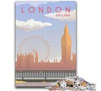 London Puzzles for Adults 2000 Pieces, Toys Educational Games Stress Relieving Secret Santa Gifts for And Age 14 2000pcs(70x100cm)