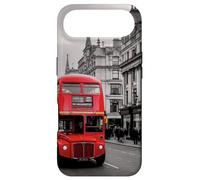 London Red Bus Black and White City Street Art Case for iPhone Air