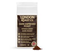 London Roast Co. Brazil Cerrado Mineiro Dark Espresso Roast Ground Coffee 1kg | Medium-Fine Grind 100% Arabica | Intense, Smoky & Chocolatey | Small Batch Roasted in London | Resealable Bag