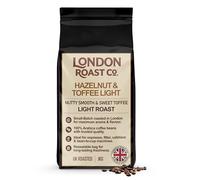 London Roast Co Coffee Beans 1kg - Hazelnut & Toffee Light Roast - 100% Arabica Speciality Whole Bean Coffee - Freshly Roasted UK - Smooth Nutty & Sweet Toffee Notes