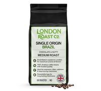 LONDON ROAST CO. Single Origin Brazil Coffee Beans 1kg | Smooth Medium Roast | Rich Chocolate & Nutty Notes | 100% Arabica | Ethically Sourced & London Roasted | Ideal for Espresso & Cafetière
