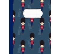 London Royal Guard Classic Notebook Exercise Composition Book Jotter 8.5 x 11 inch: Stand Out With Trendy College Supplies