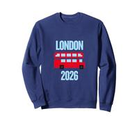 London’s Calling Classic Red Bus Souvenir Sweatshirt