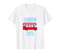 London’s Calling Classic Red Bus Souvenir T-Shirt