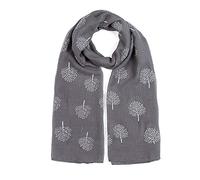 London Scarfs Mulberry Tree Celebrity Designer Scarf Women s Scarf Shawl Wrap Ladies Long Scarf (Grey)