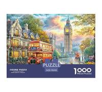 London SceneHerculean Jigsaw Puzzles for Adults A 1000-Piece (Advanced) Epic of Impossible, Hard, And Difficult Challenging Puzzle Games - The Supreme Gift for Puzzle-Loving Adults And Kids Age 12 Ye