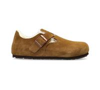 London Shearling Regular Fit - female - Birkenstock - Flat Shoes - Brown - 6 UK - Shoes 6 UK