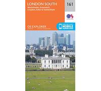 Explorer 161 London South Map With Digital Version, Orange One Size
