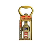 London Souvenirs Metal Fridge Magnets - British Union Jack England Magnet - London Bottle Opener Magnet (1, Green Phone Box Bottle Opener)